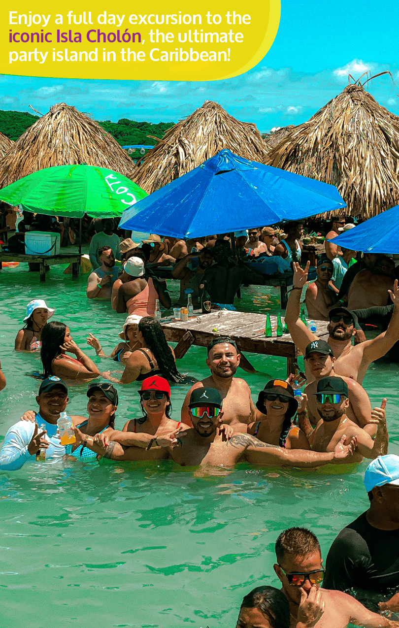 Beyond Colombia Tours | Tour: "Forever Cholón" Party Island Experience