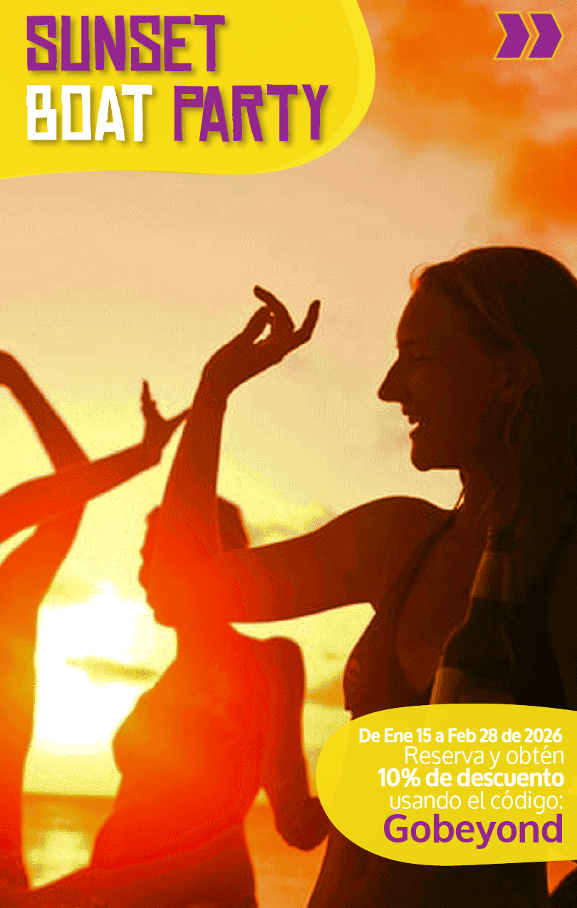 Beyond Colombia Tours | Tour: Sunset & Night Boat Party at Cartagena's Bay