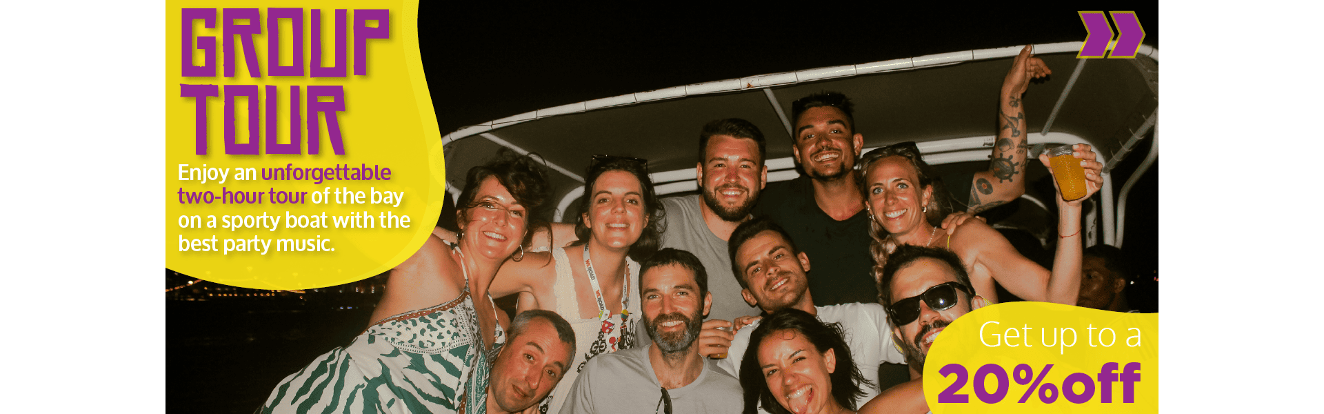Beyond Colombia Tours | Tour: Sunset & Night Boat Party at Cartagena's Bay
