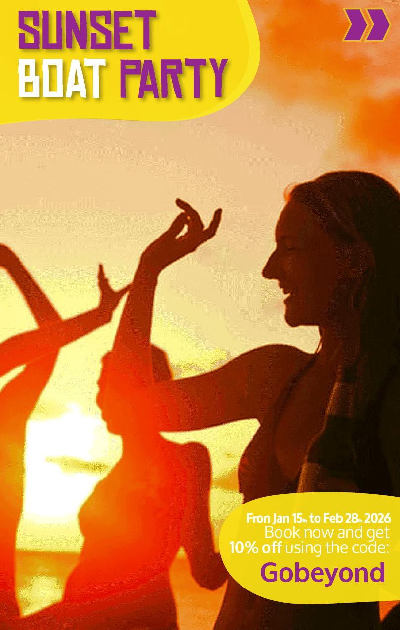 Beyond Colombia Tours | Tour: Sunset & Night Boat Party at Cartagena's Bay