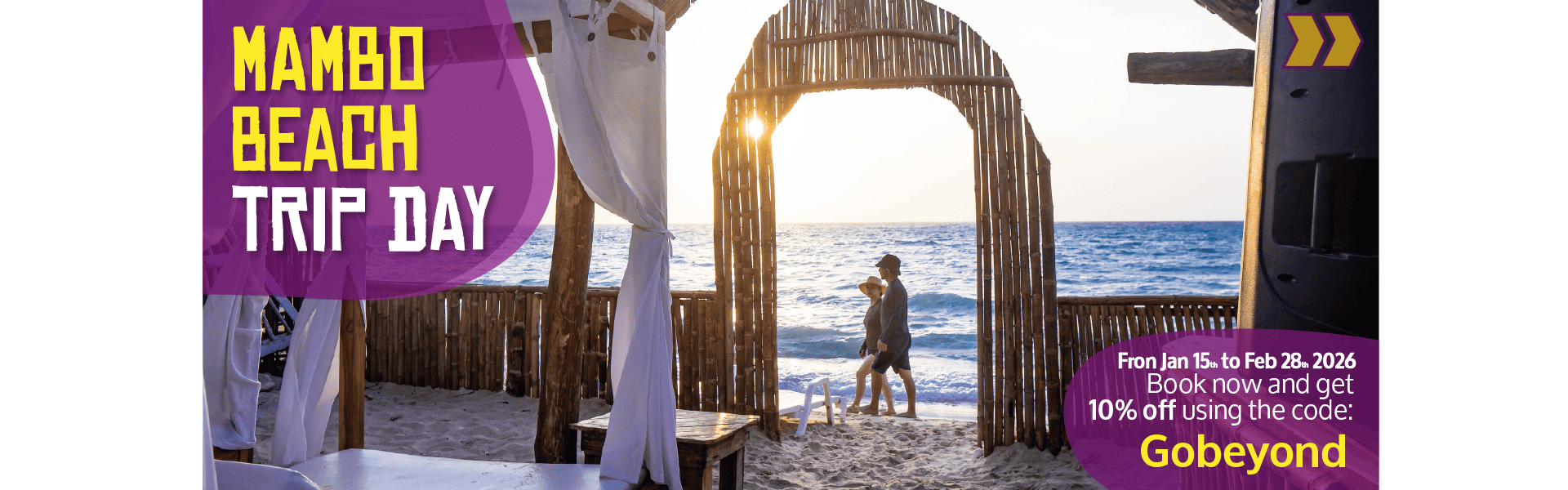 Beyond Colombia Tours | Tour: Mambo Beach Club Day Trip at Barú Island