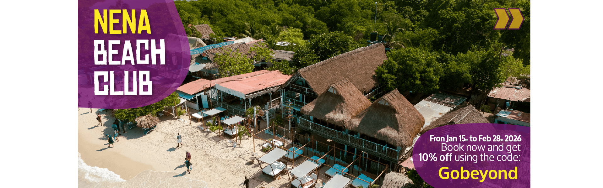 Beyond Colombia Tours | Tour: Nena Beach Club Day Trip in Barú (Playa Blanca)