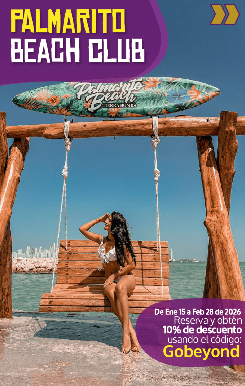 Beyond Colombia Tours | Tour: Palmarito Beach Club at Tierrabomba Day Trip