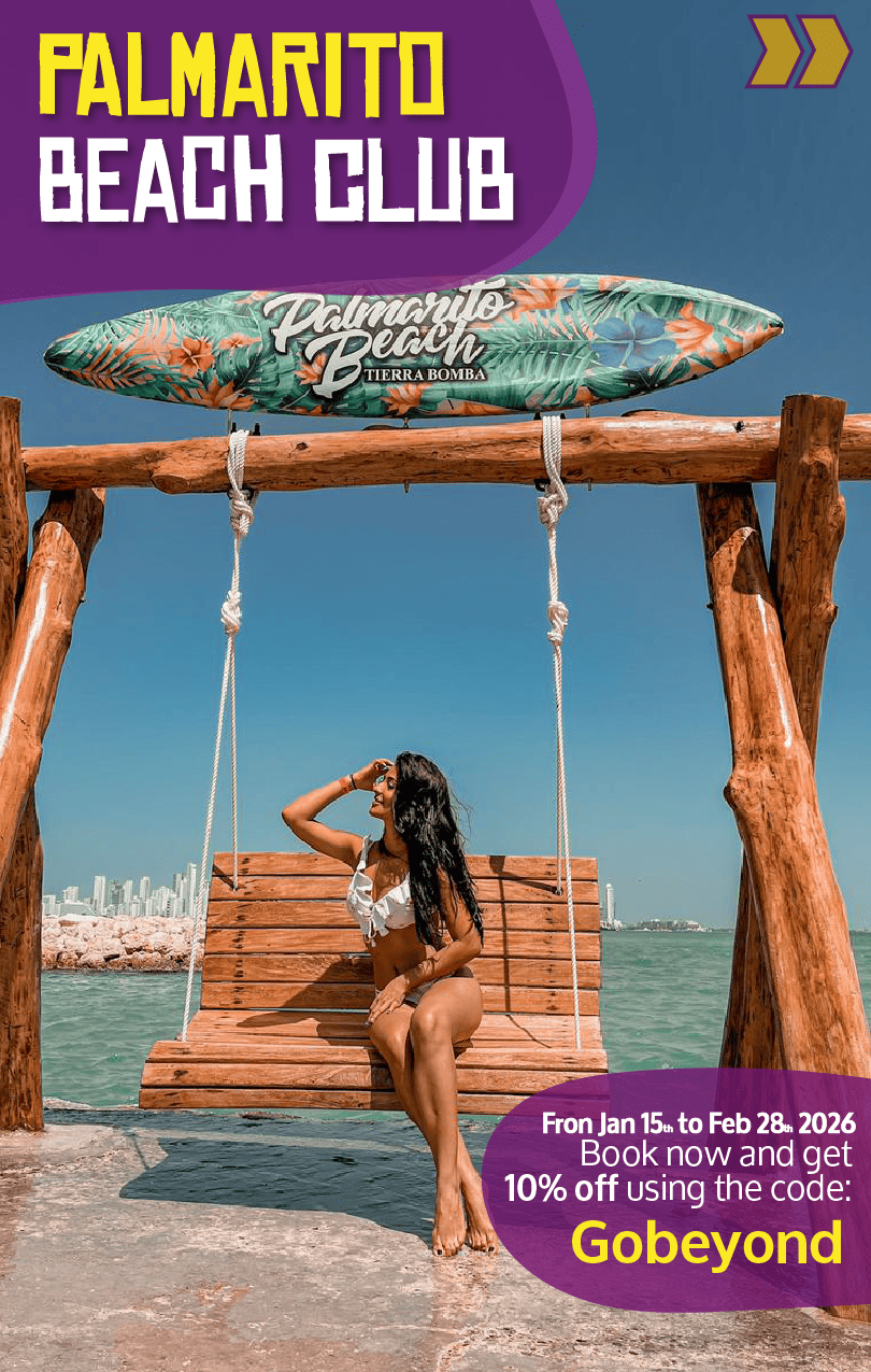 Beyond Colombia Tours | Tour: Palmarito Beach Club at Tierrabomba Day Trip