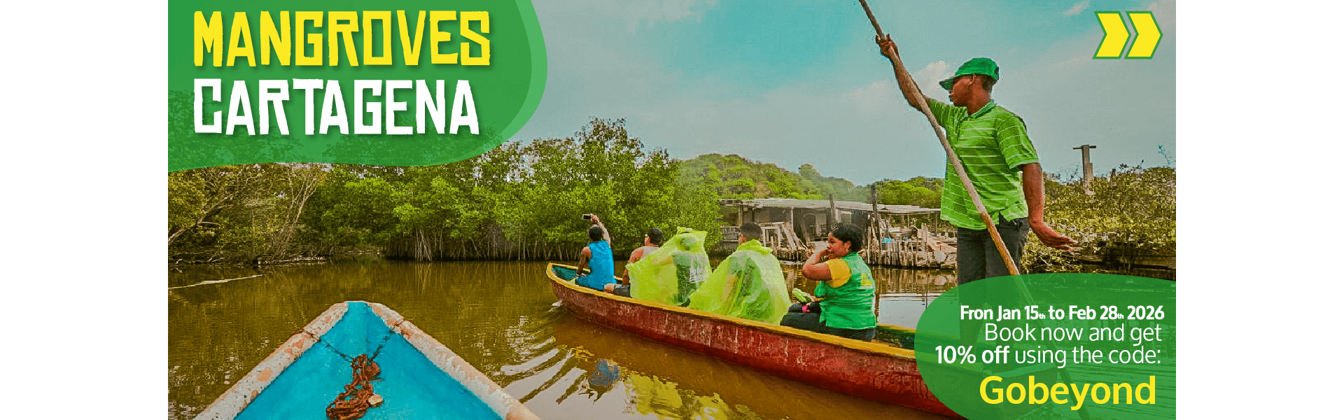 Beyond Colombia Tours | Tour: Mangroves Tour in Cartagena