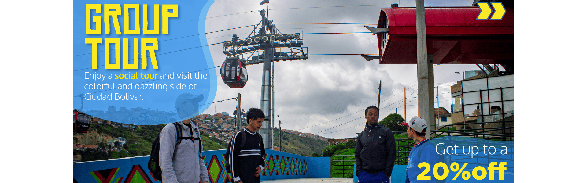 Beyond Colombia Tours | Tour: Ciudad Bolivar Transmicable Social & Art Tour