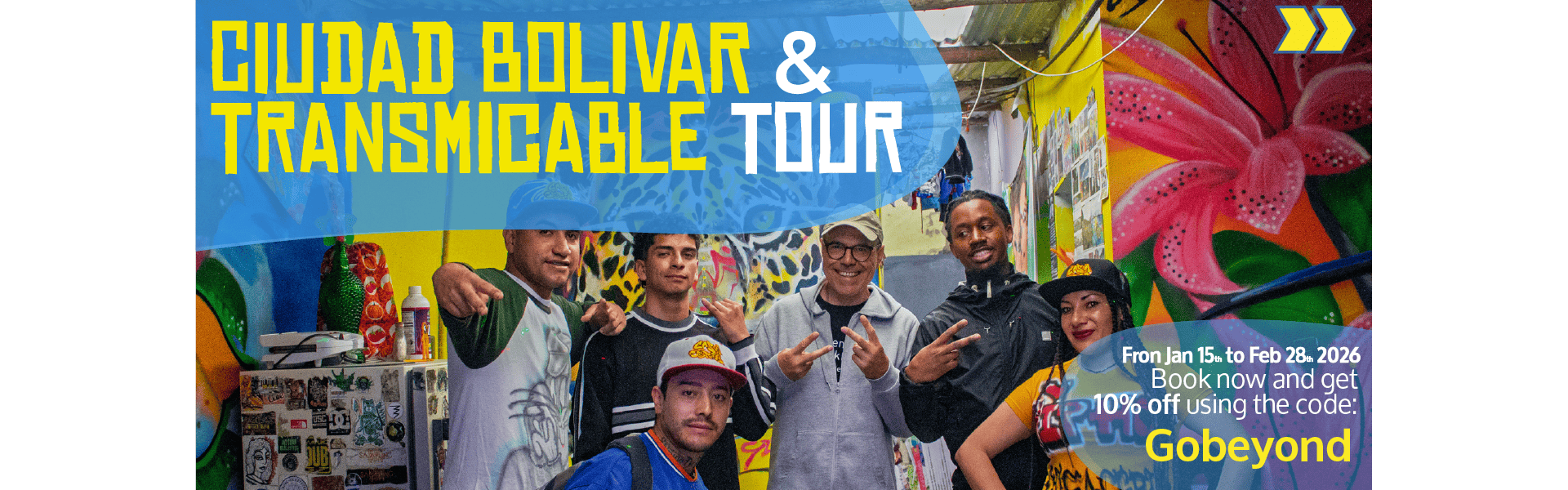 Beyond Colombia Tours | Tour: Ciudad Bolivar Transmicable Social & Art Tour