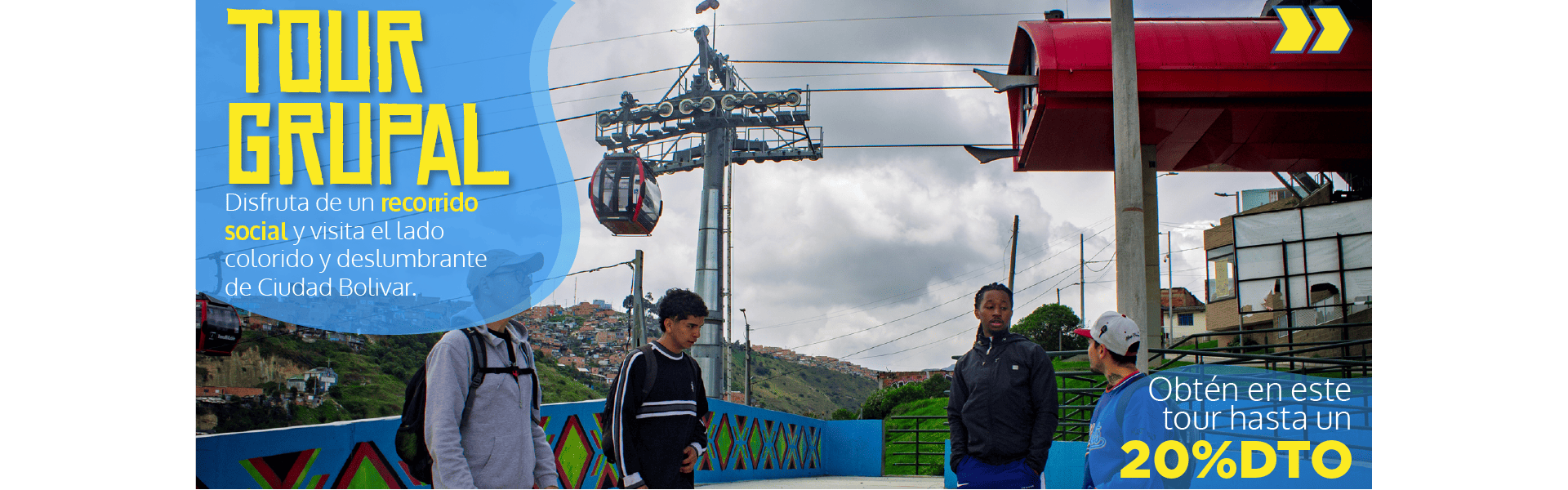 Beyond Colombia Tours | Tour: Ciudad Bolívar & Paraíso Transmicable Tour