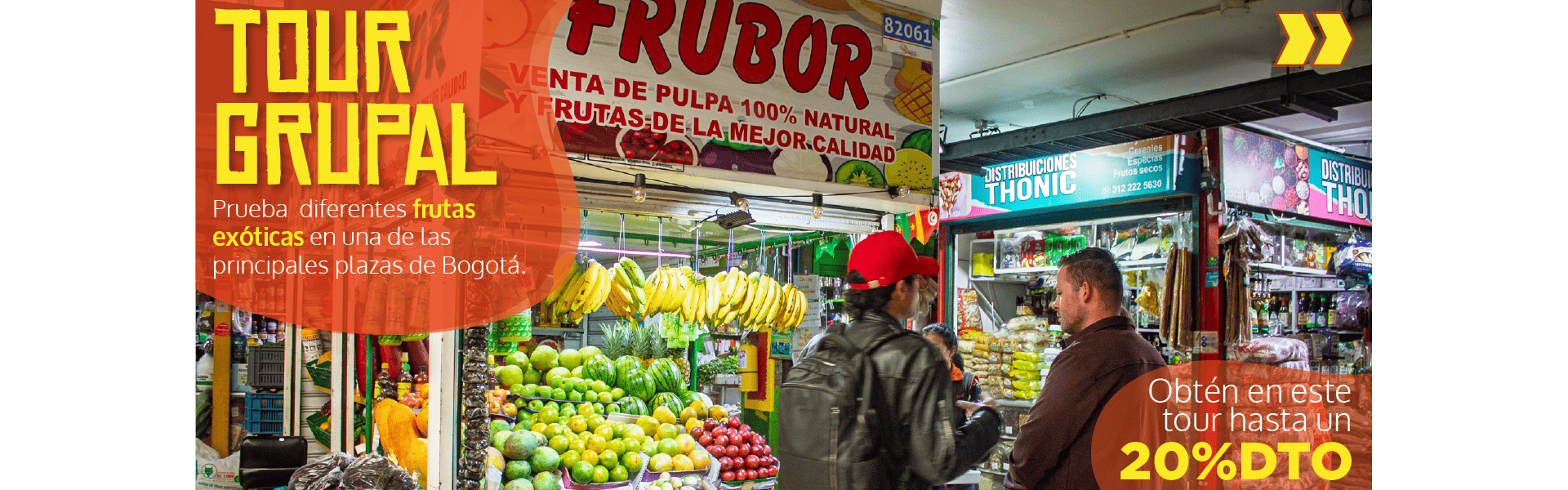 Beyond Colombia Tours | Tour: Tour de Frutas Exóticas en el Mercado de Paloquemao