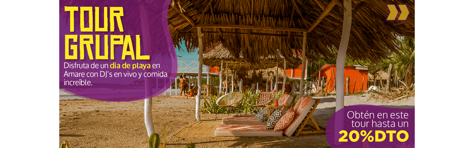 Beyond Colombia Tours | Tour: Pasadía en Amare Beach en Tierrabomba