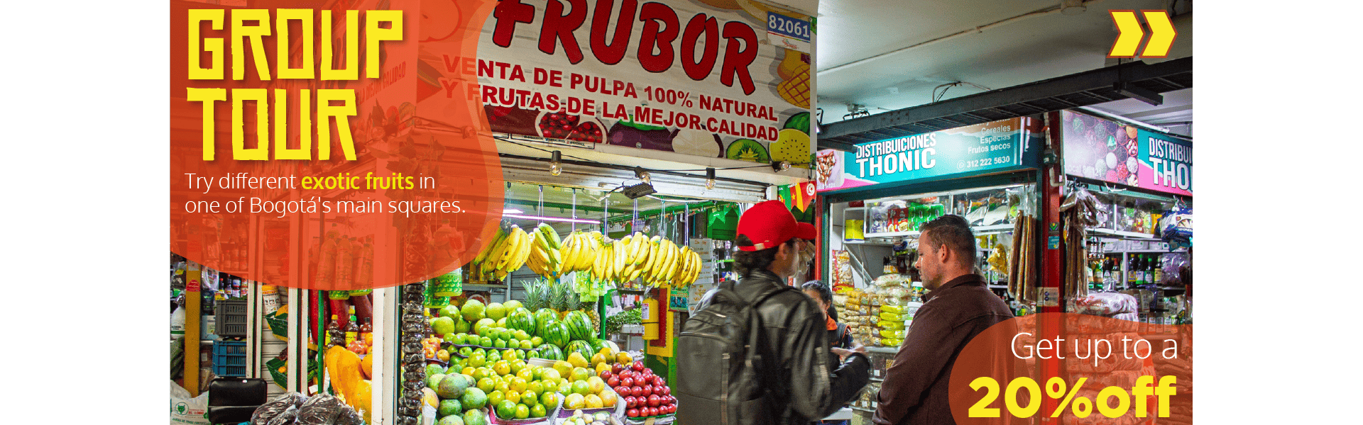 Beyond Colombia Tours | Tour: Exotic Fruit Tour at Paloquemao Market