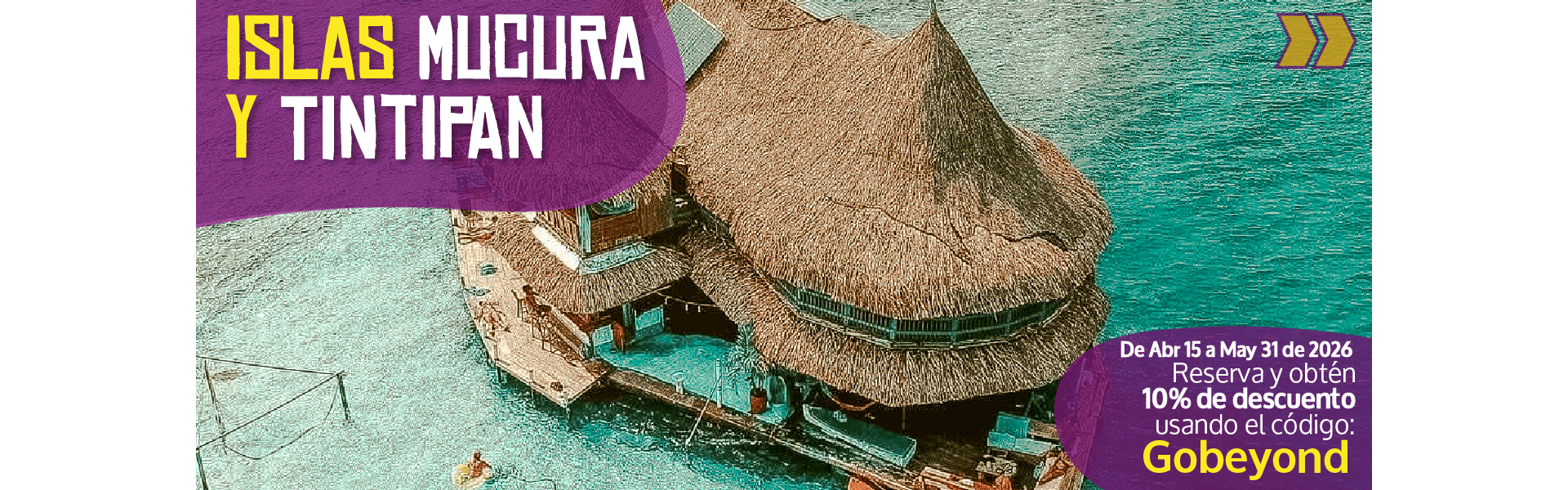 Beyond Colombia Tours | Tour: Pasadía en Islas Múcura y Tintipan en Archipiélago de San Bernardo