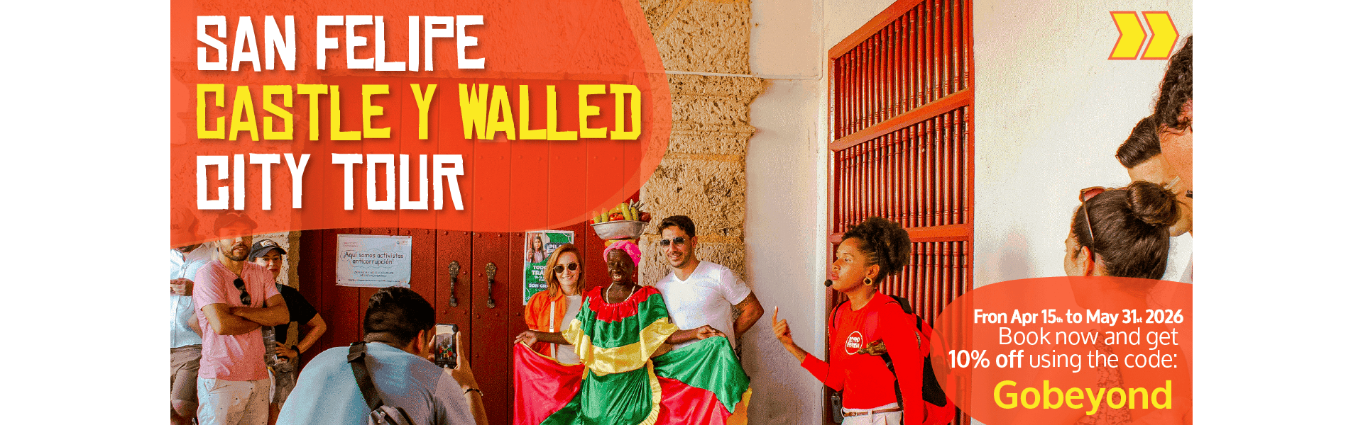 Beyond Colombia Tours | Tour: San Felipe Fortress & Walled Old City Tour
