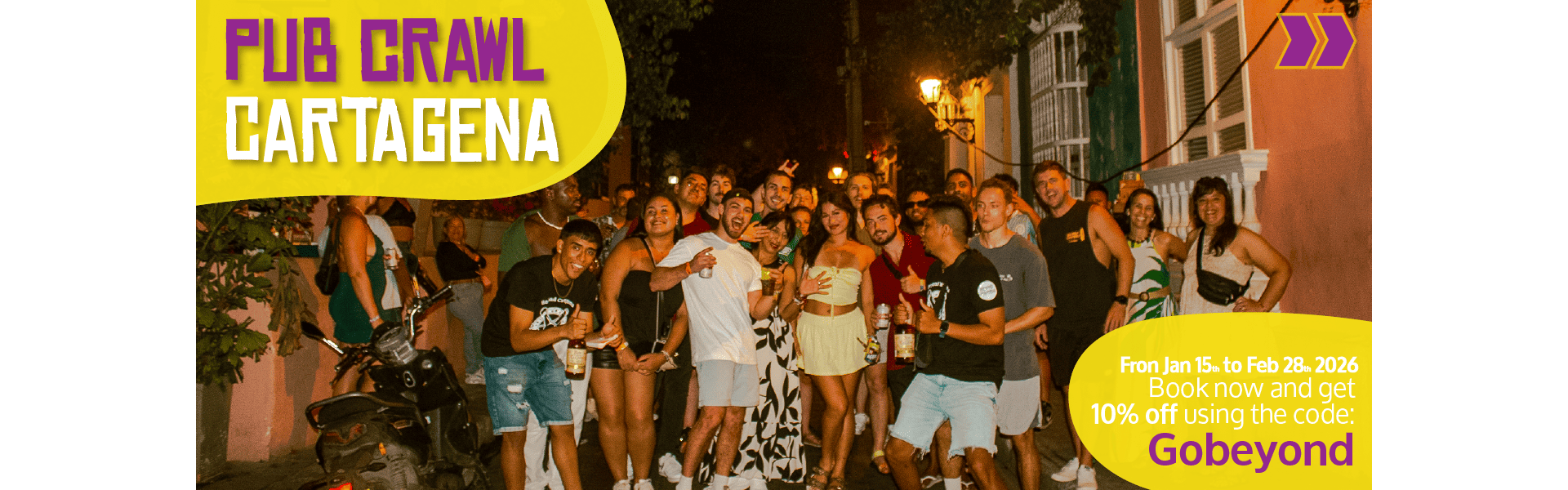 Beyond Colombia Tours | Tour: Cartagena's Best Local Pub Crawl (from Viajero Hostels)