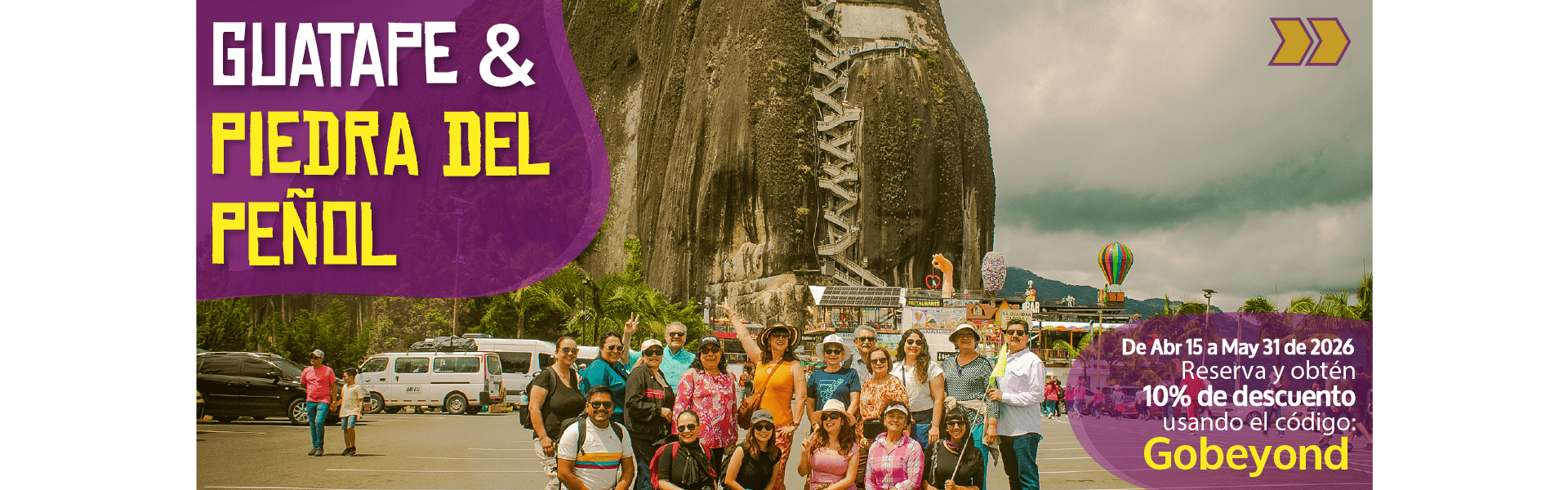 Beyond Colombia Tours | Tour: Tour a Guatape & Roca del Peñol