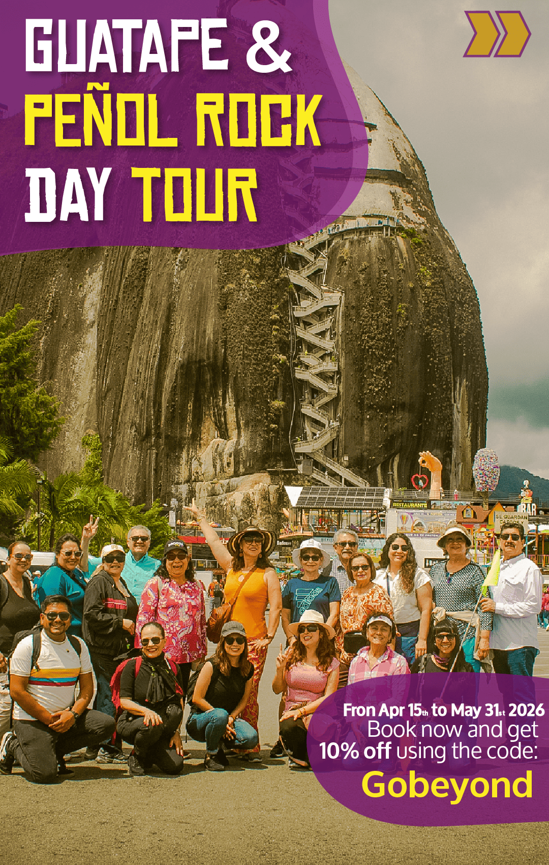 Beyond Colombia Tours | Tour: Guatape & Peñol Rock Day Tour