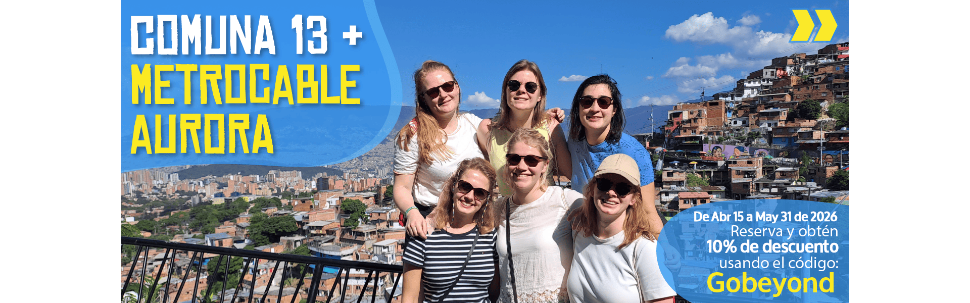 Beyond Colombia Tours | Tour: Comuna 13 & Metrocable Aurora Tour