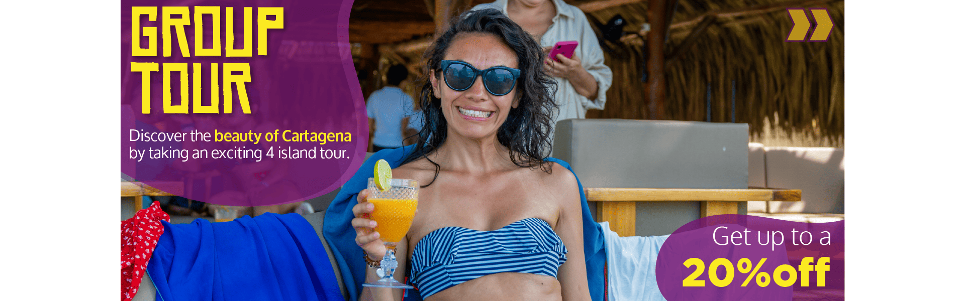 Beyond Colombia Tours | Tour: 4 Rosario Islands Day Tour