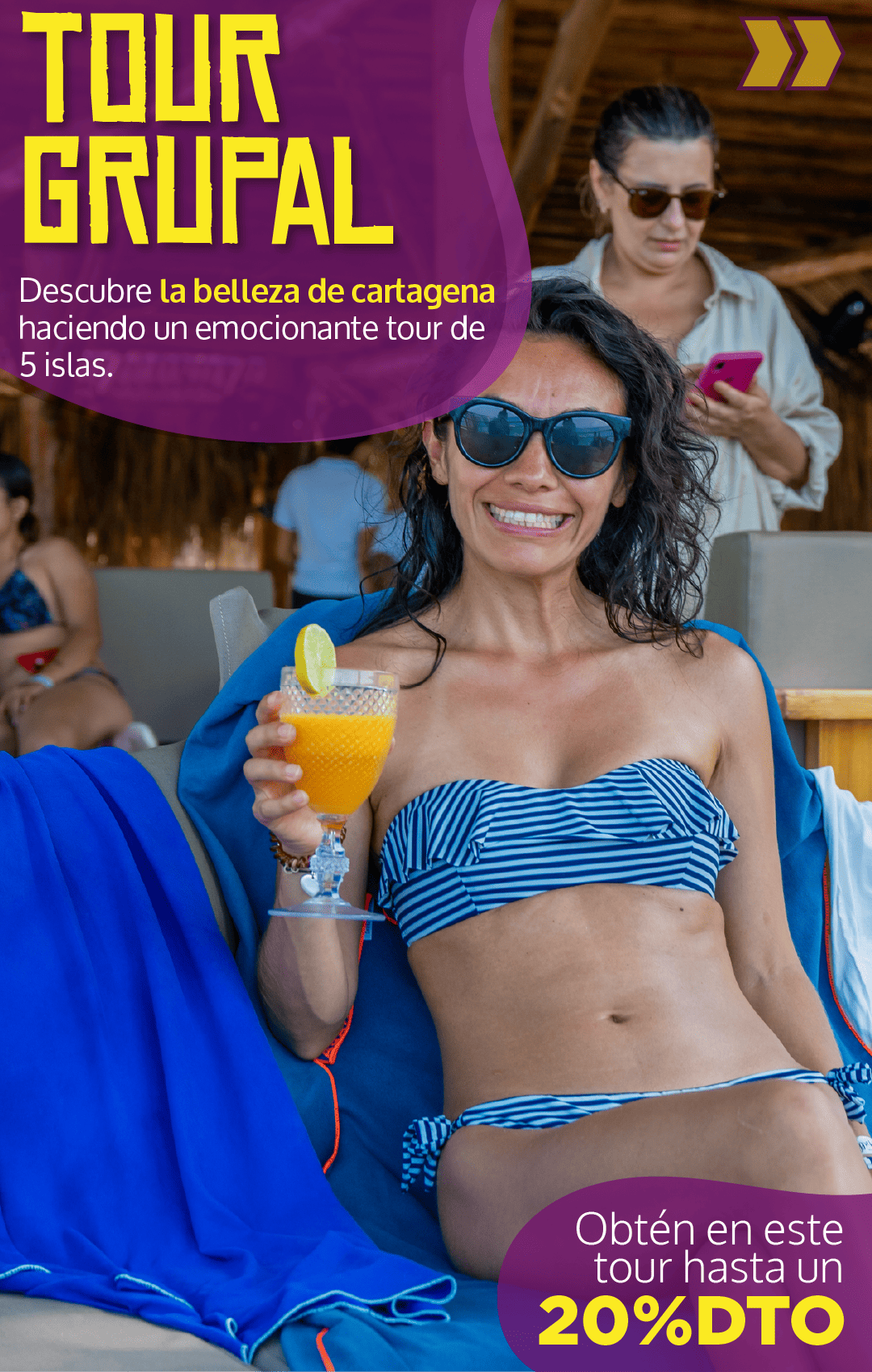 Beyond Colombia Tours | Tour: 4 Rosario Islands Day Tour