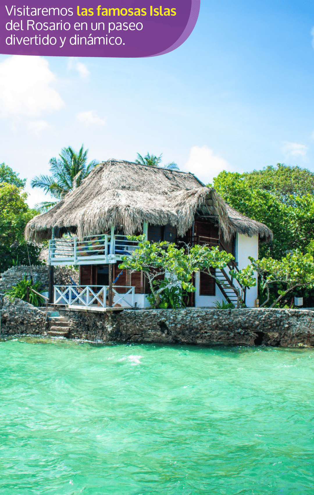 Beyond Colombia Tours | Tour: 4 Rosario Islands Day Tour