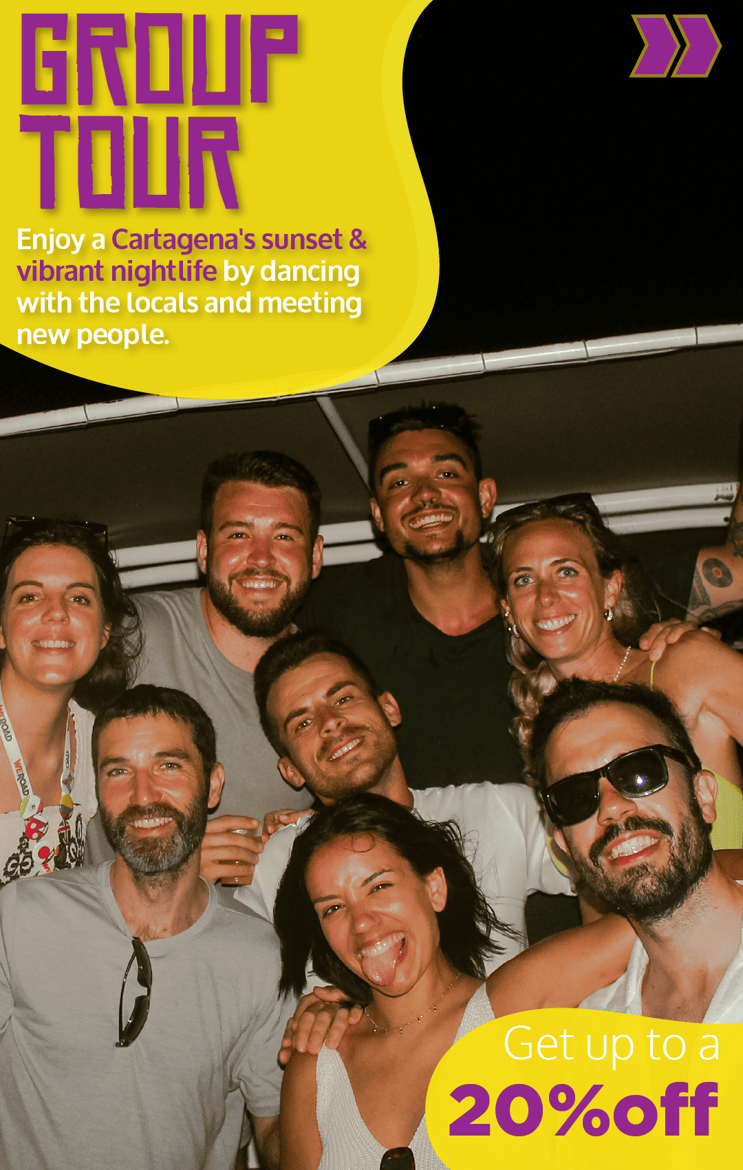 Beyond Colombia Tours | Tour: Ultimate Party Combo: Cartagena's Bay Boat Party & Local Pub Crawl
