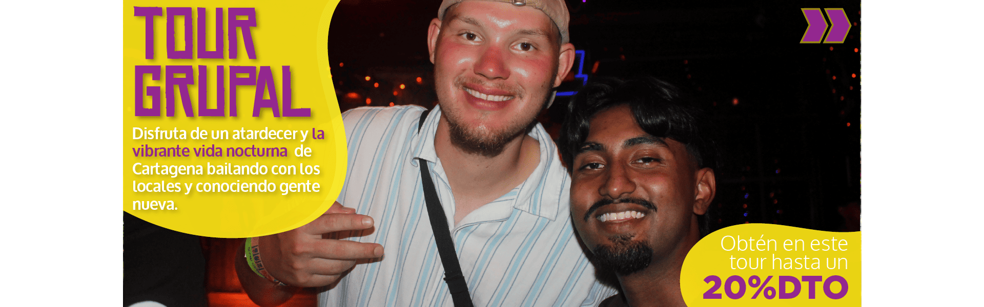 Beyond Colombia Tours | Tour: El Mejor Pub Crawl de Fiesta Local en Cartagena (desde Los Patios Hostel)