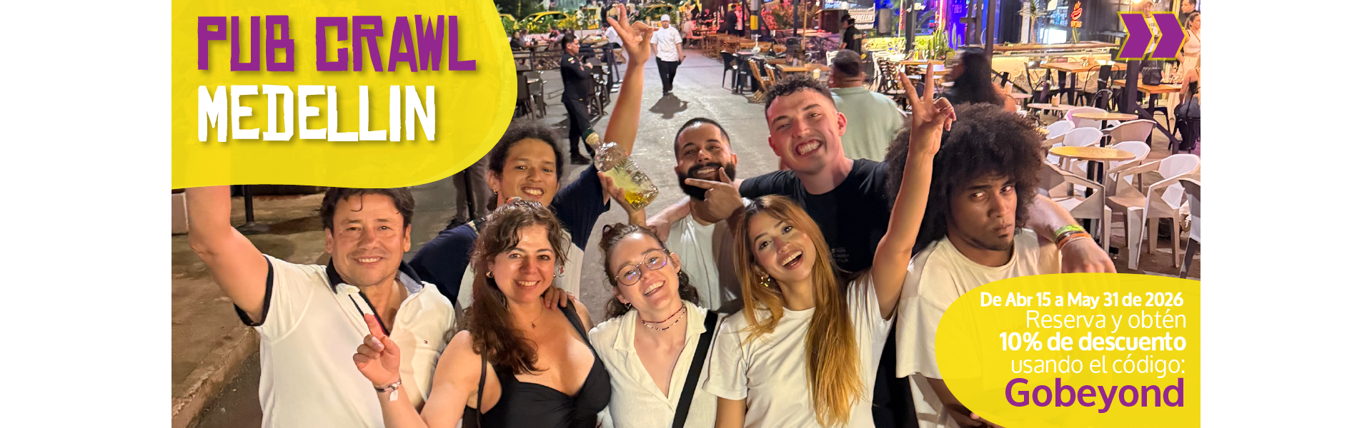 Beyond Colombia Tours | Tour: Ultimate Local Pub Crawl Medellín in Poblado