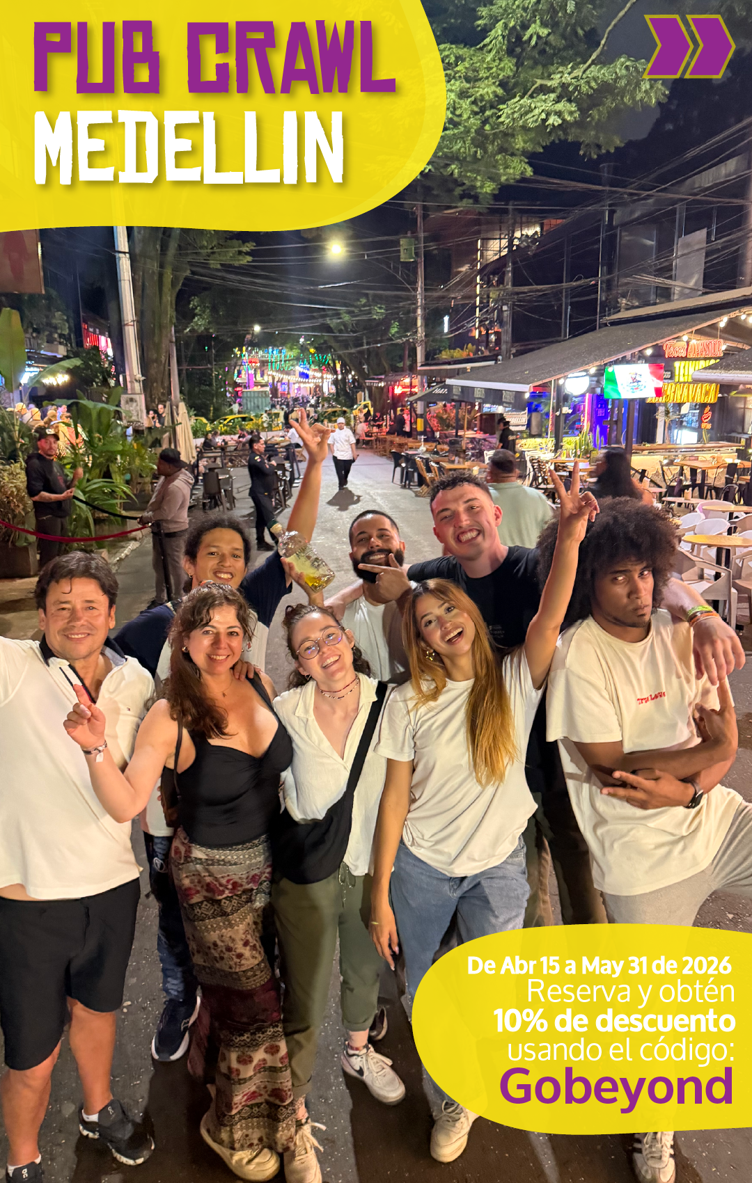 Beyond Colombia Tours | Tour: Ultimate Local Pub Crawl Medellín in Poblado