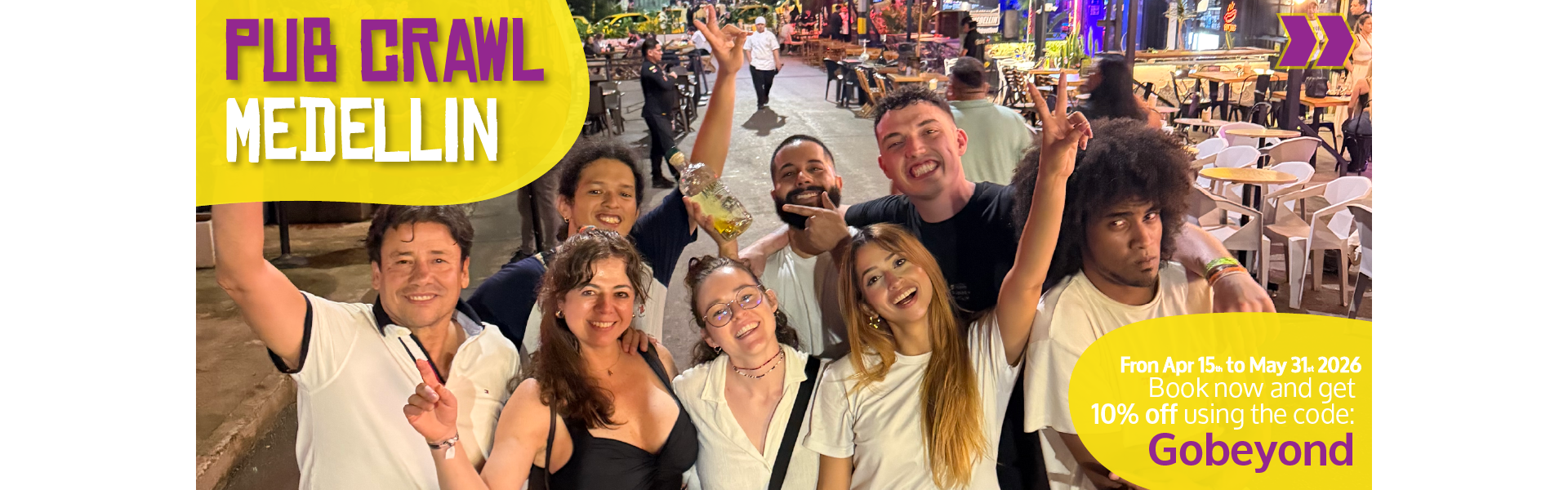 Beyond Colombia Tours | Tour: Ultimate Local Pub Crawl Medellín in Poblado