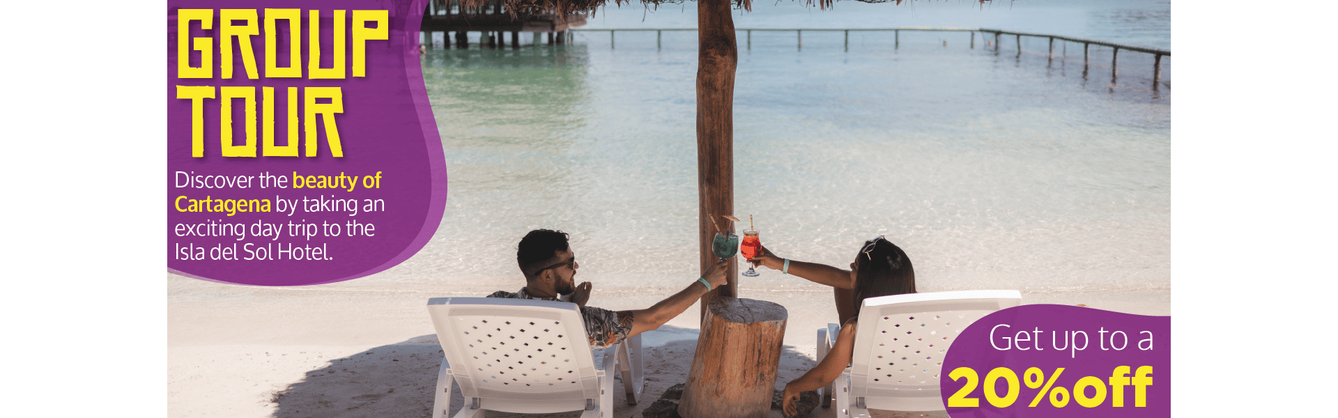 Beyond Colombia Tours | Tour: Isla del Sol Beach Club Day Trip