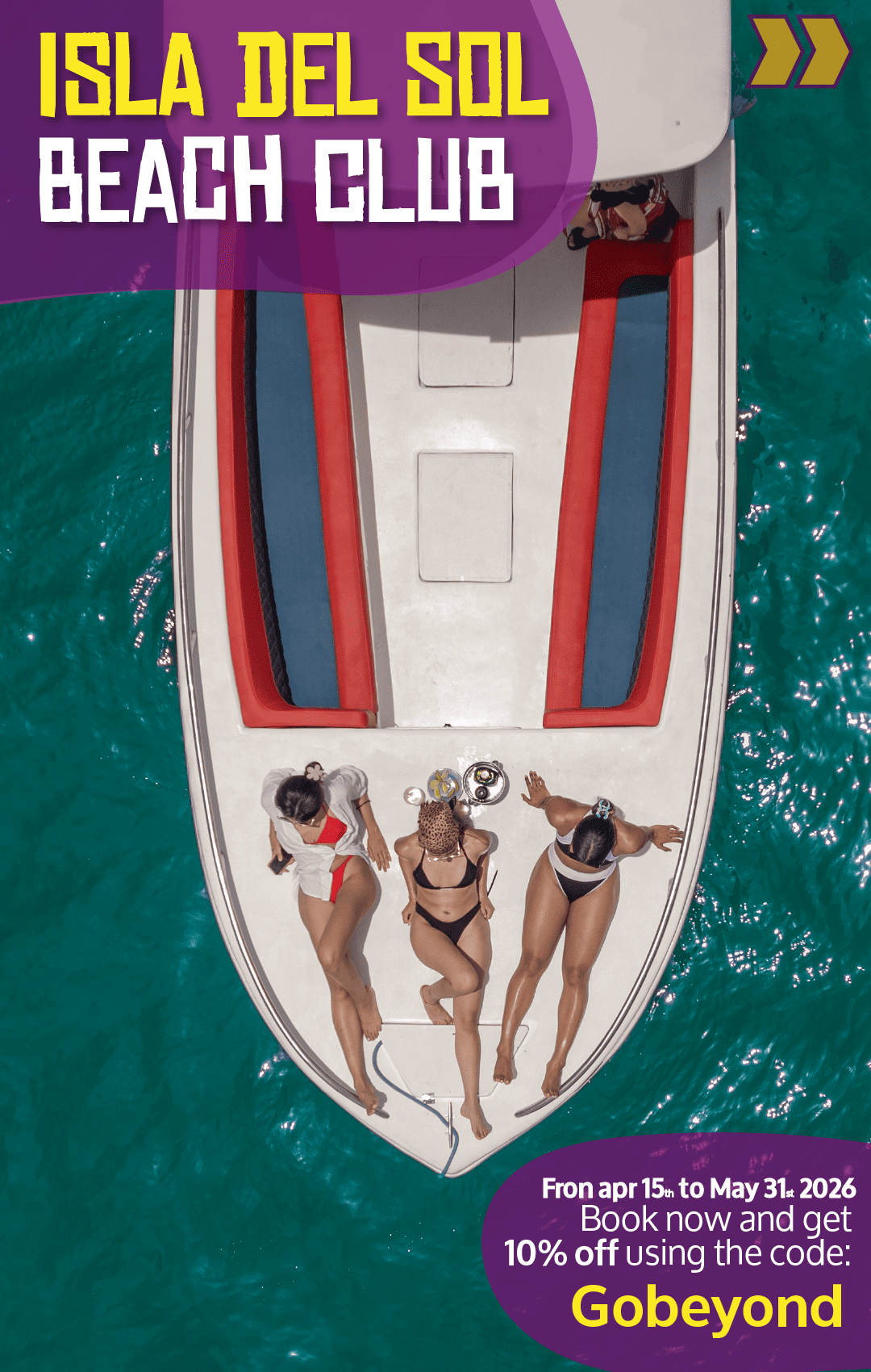 Beyond Colombia Tours | Tour: Isla del Sol Beach Club Day Trip
