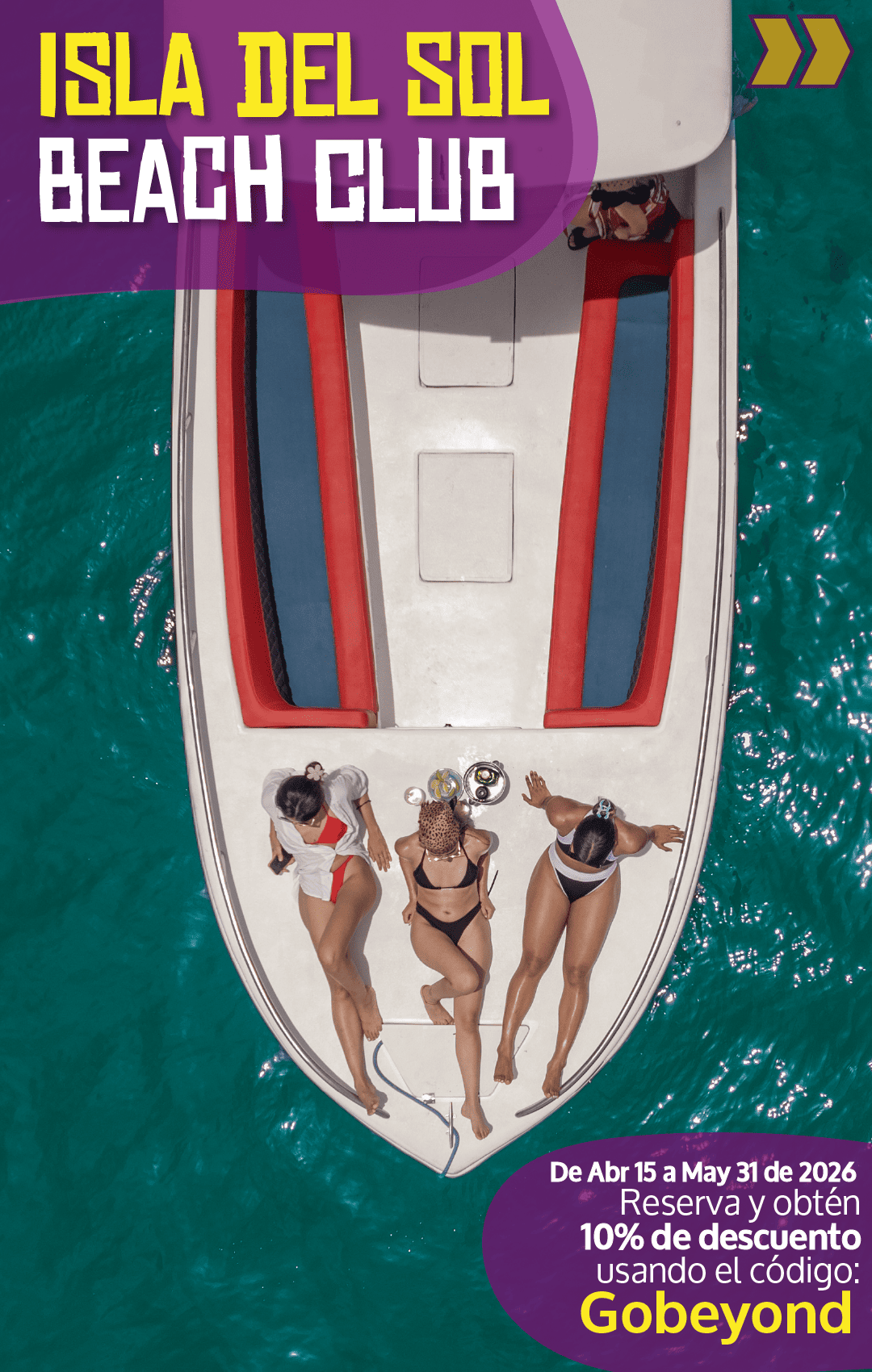 Beyond Colombia Tours | Tour: Isla del Sol Beach Club Day Trip