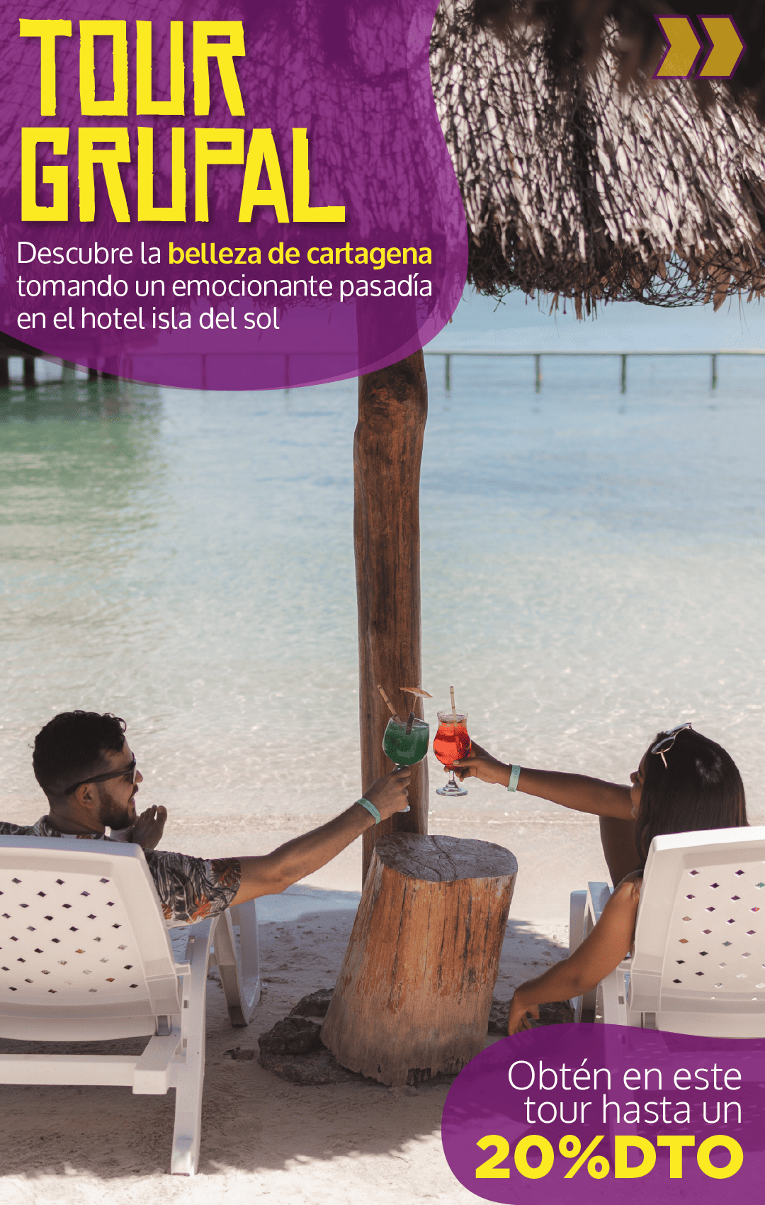 Beyond Colombia Tours | Tour: Isla del Sol Beach Club Day Trip