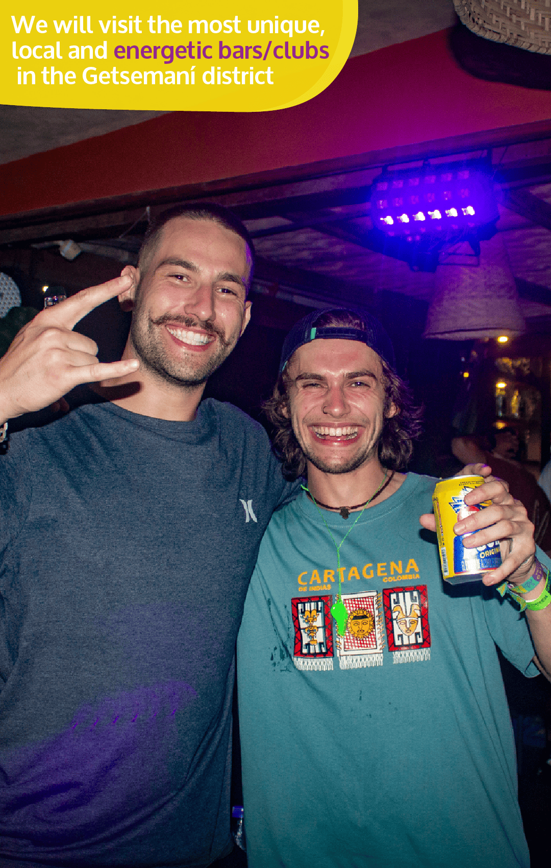 Beyond Colombia Tours | Tour: Cartagena's Best Local Pub Crawl (from Los Patios Hostel)