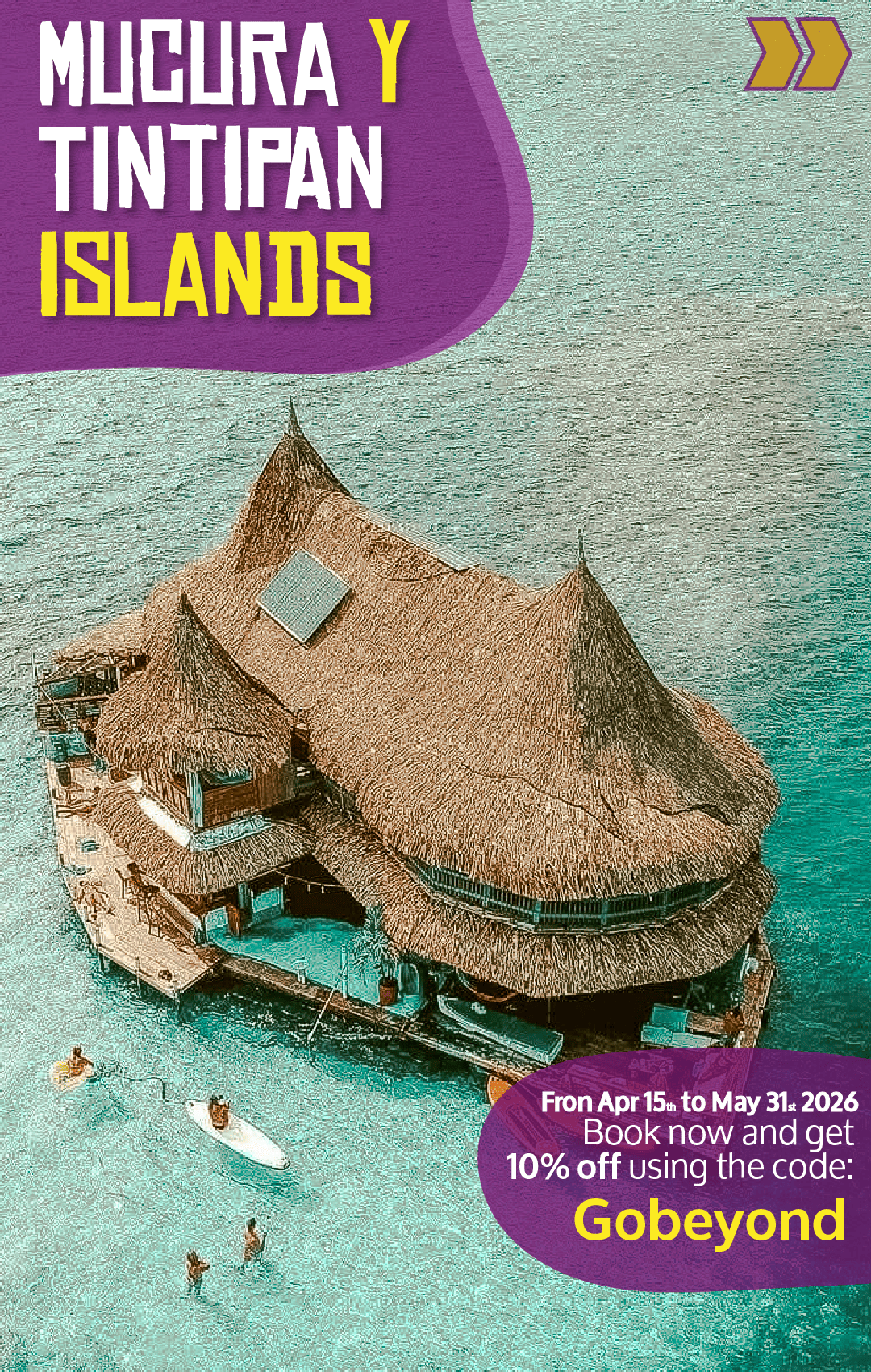 Beyond Colombia Tours | Tour: Day Trip to Múcura and Tintipan Islands at San Bernardo Archipelago