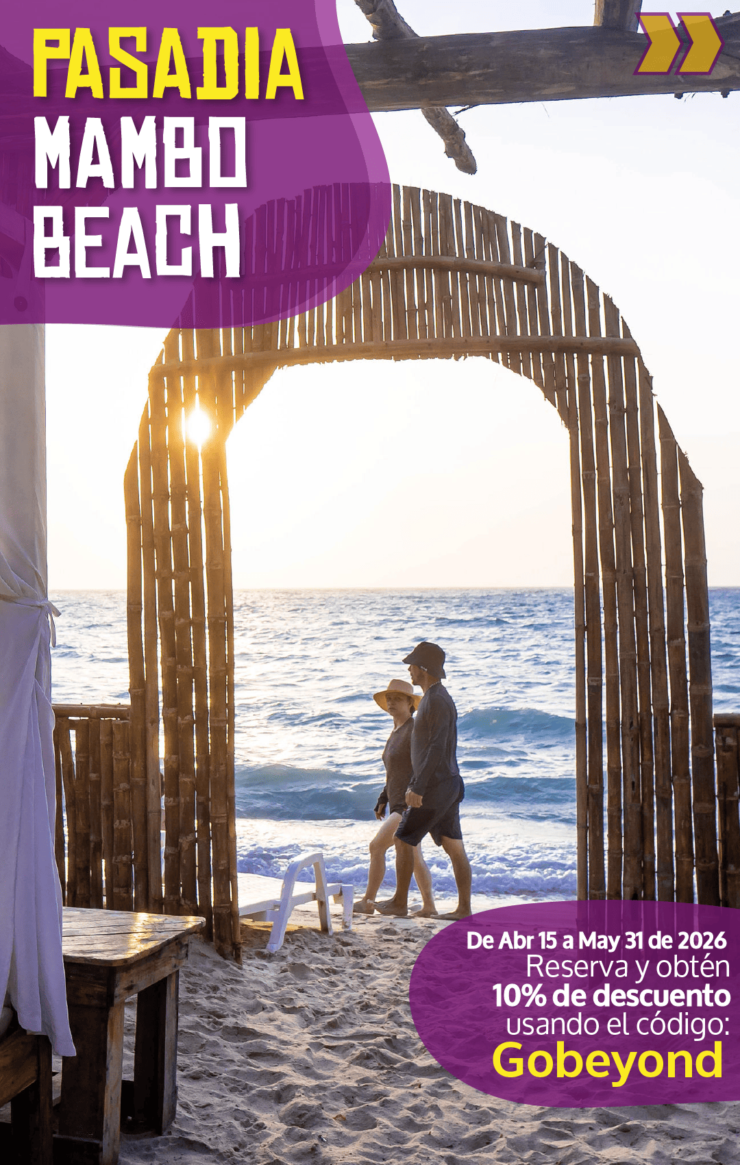 Beyond Colombia Tours | Tour: Mambo Beach Club Day Trip at Barú Island