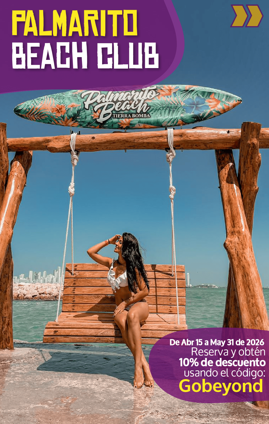 Beyond Colombia Tours | Tour: Palmarito Beach Club at Tierrabomba Day Trip