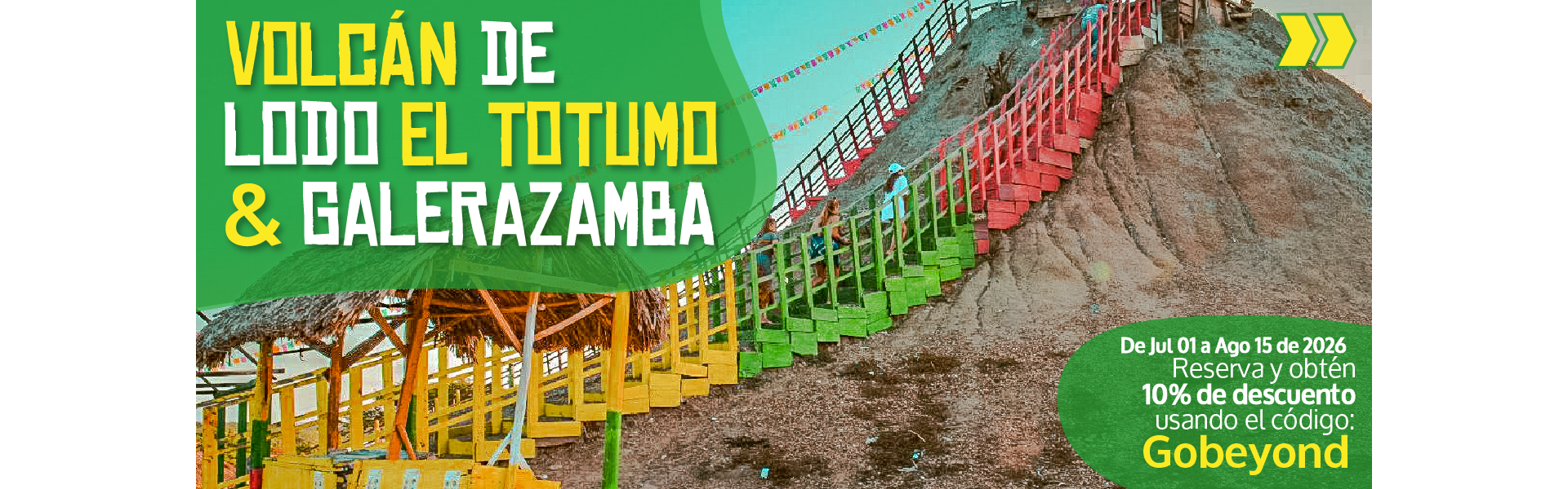 Beyond Colombia Tours | Tour: Volcan del Totumo & Galerazamba Tour