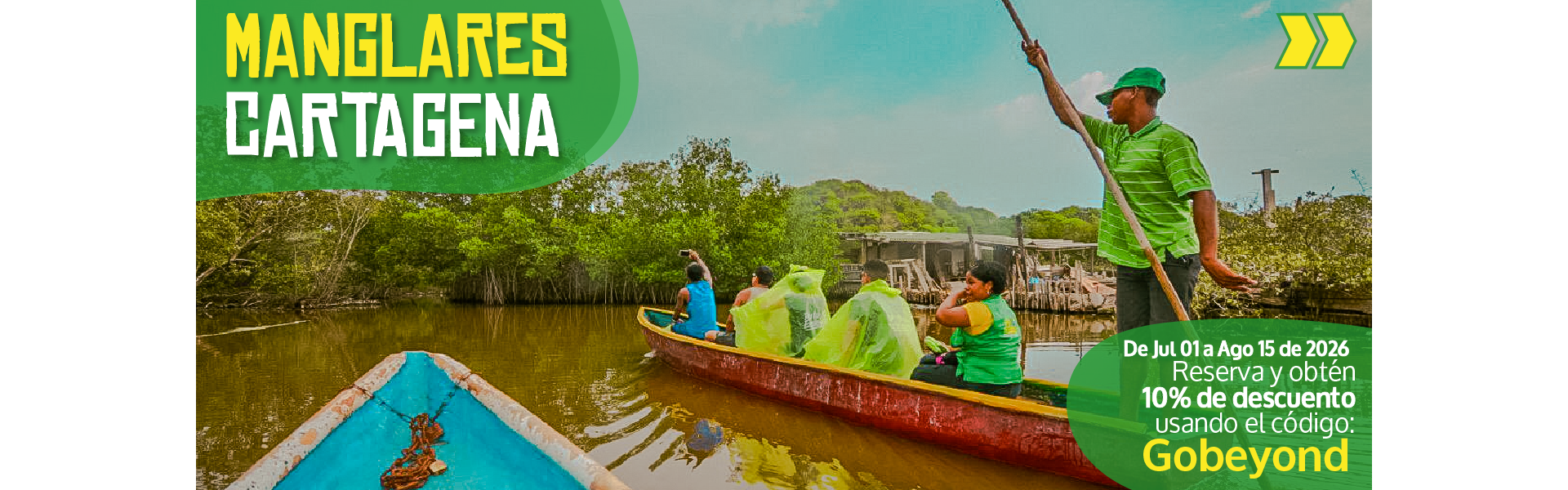 Beyond Colombia Tours | Tour: Tour de Manglares en Cartagena