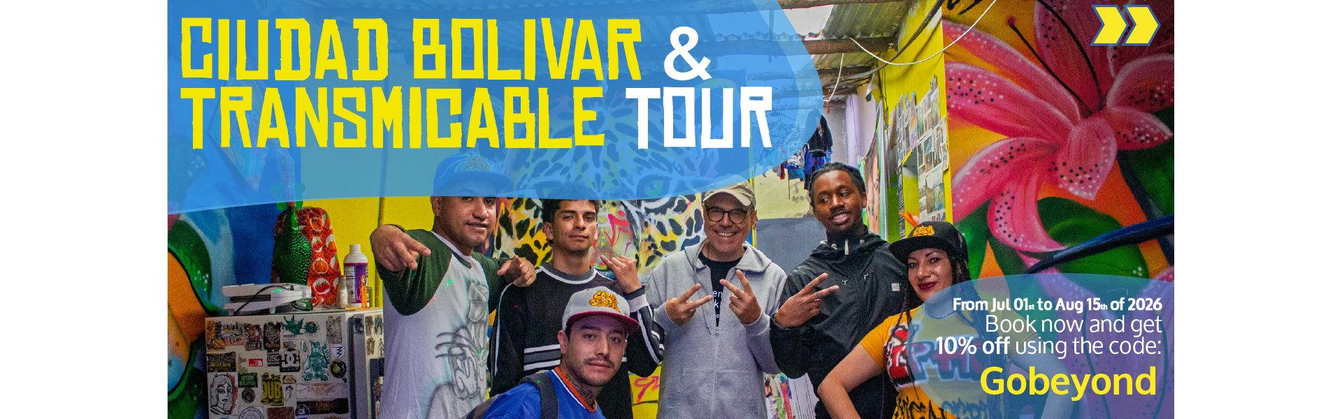 Beyond Colombia Tours | Tour: Ciudad Bolivar Transmicable Social & Art Tour