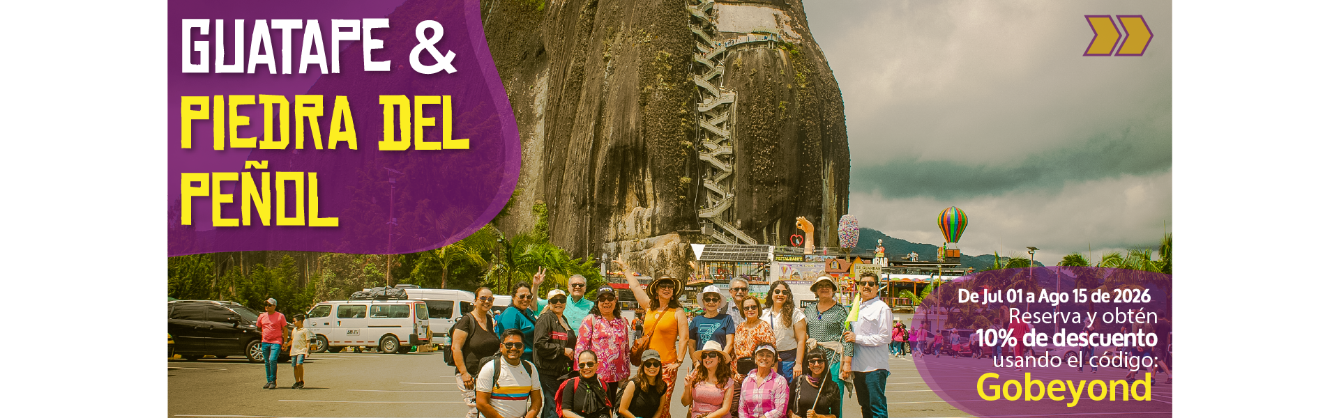 Beyond Colombia Tours | Tour: Tour a Guatape & Roca del Peñol