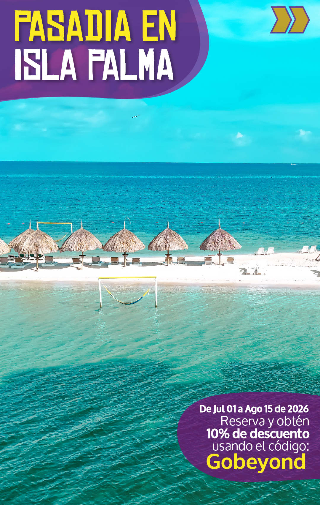 Beyond Colombia Tours | Tour: Isla Palma Day Trip in Archipelago of San Bernardo