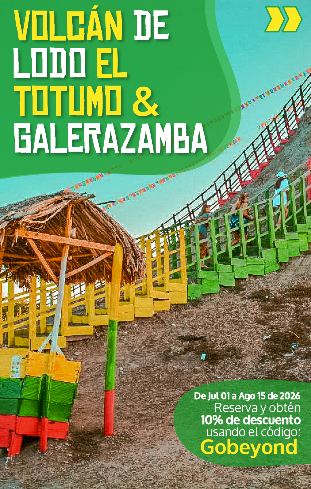 Beyond Colombia Tours | Tour: Totumo Mud Volcano & Galerazamba Day Tour