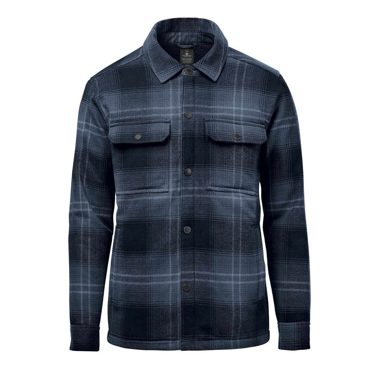 Stormtech Men's Highland Sherpa Lined Plaid Jacket view 1