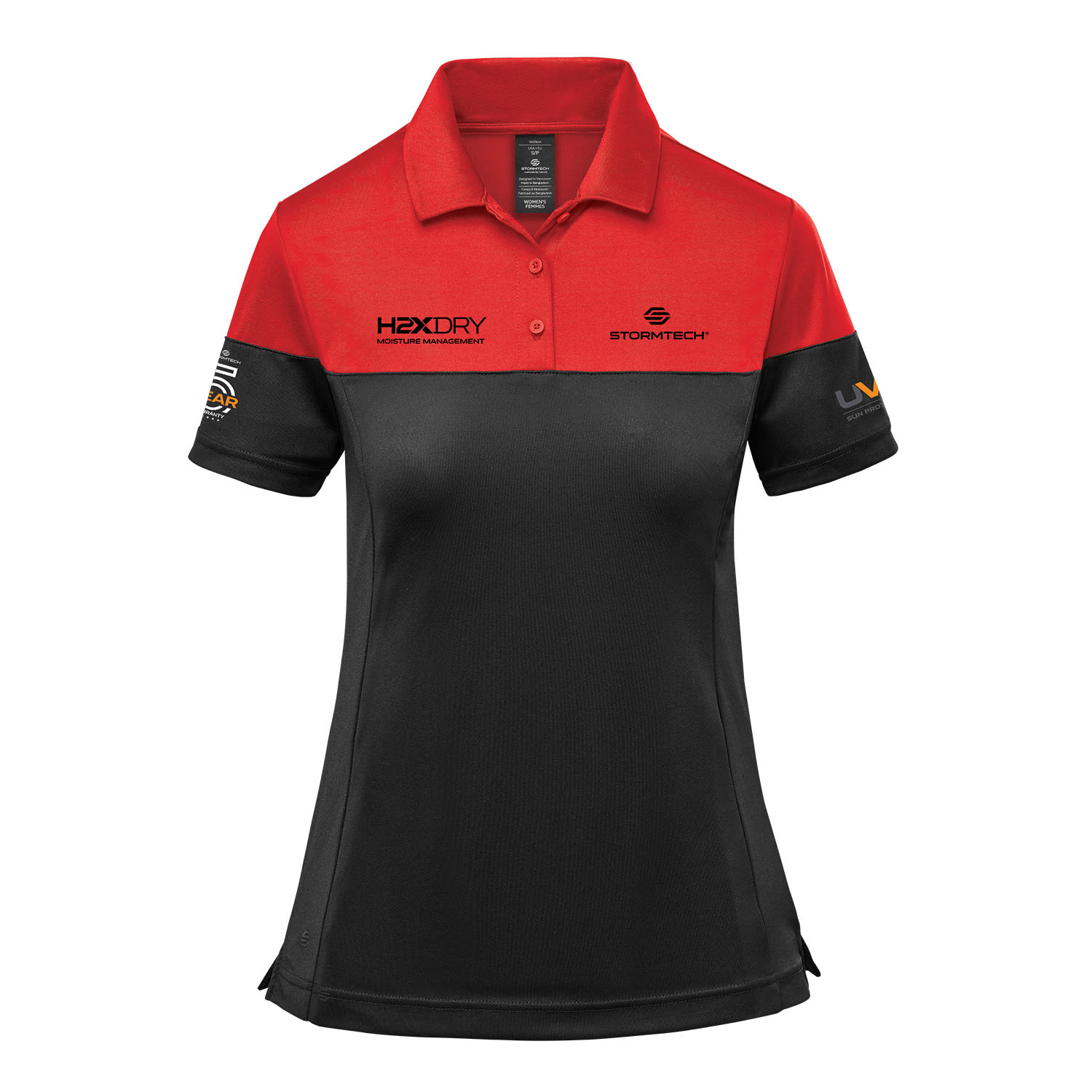 Stormtech Decorated Sample Women's Monterey Two-Tone S/S Polo view 1