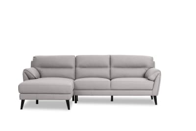 LYDIA LEATHER 3 Seater LHF Chaise(L)