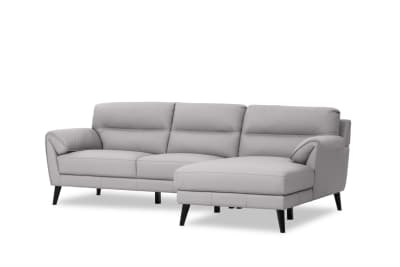 LYDIA LEATHER 3 Seater RHF Chaise(L)