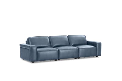 BARTELLE LEATHER 3.5 Seater Sofa