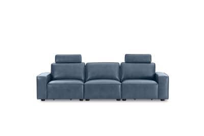 BARTELLE LEATHER 3.5 Seater Sofa
