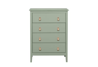 STANFORD Olive Green Tall Chest